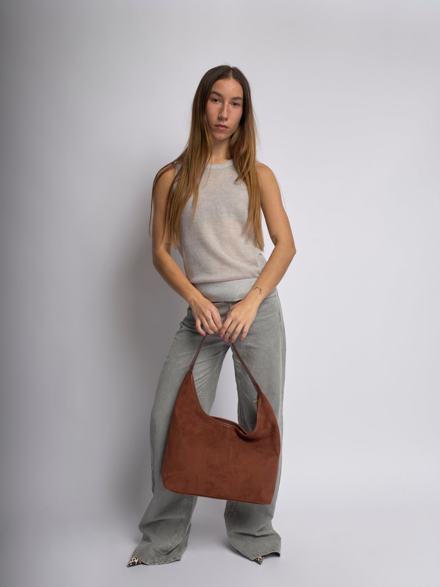 Jady | Borsa a Spalla in Suede