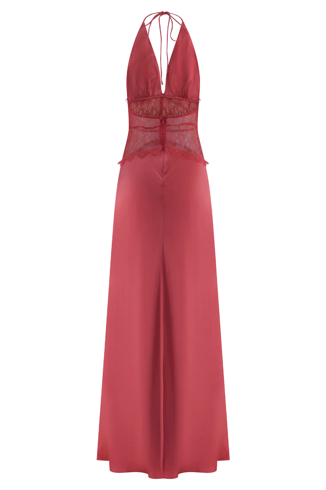 Abito Maxi Dinah Rosalie – Pizzo & Raso Nero