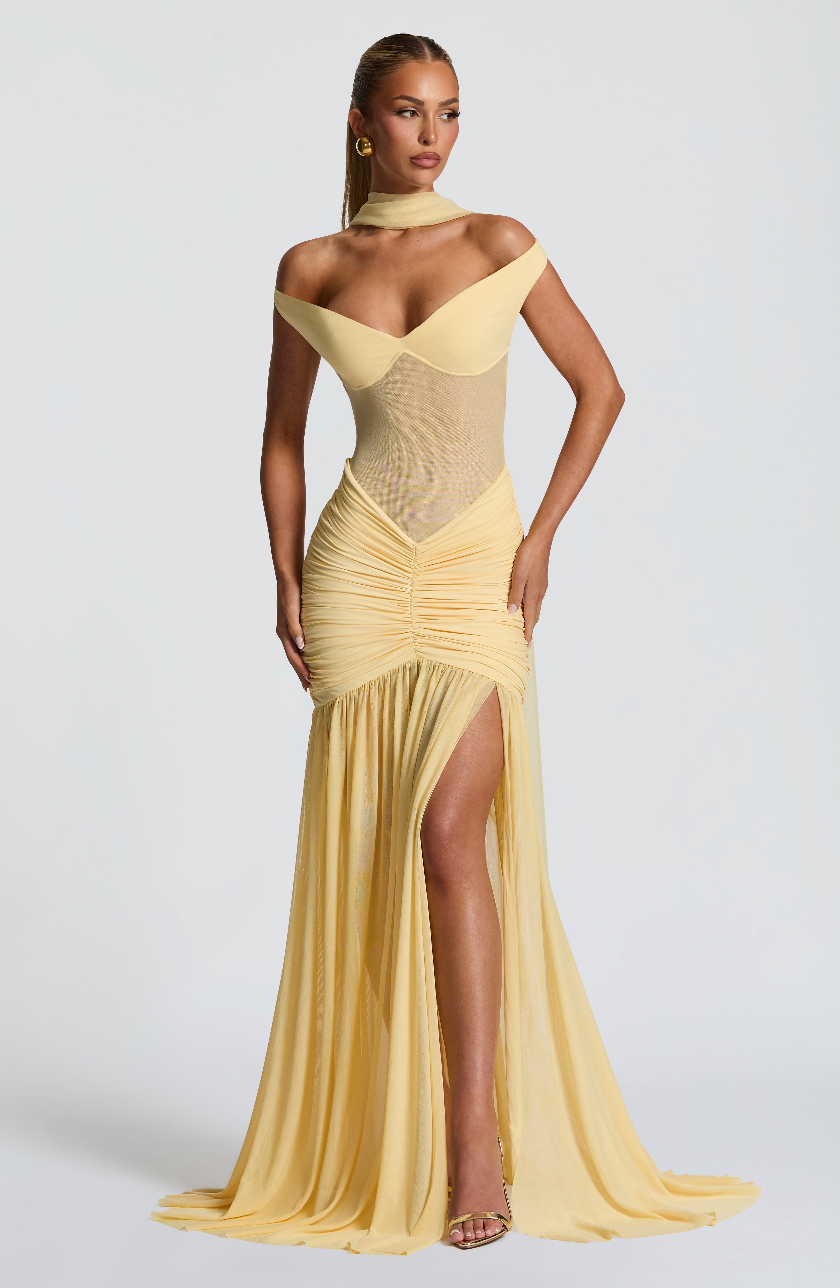 Abito Maxi Alaia - Limone