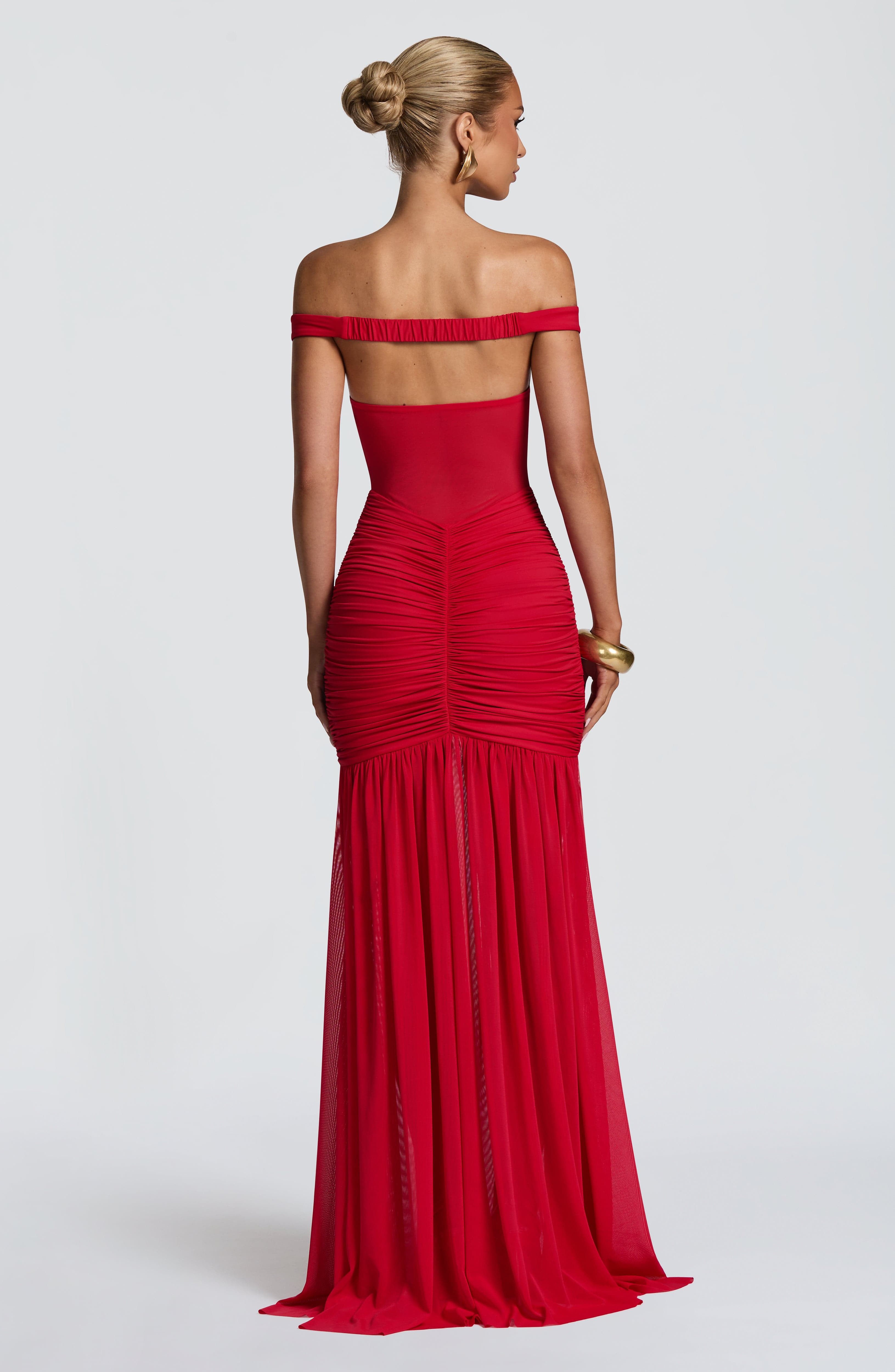Abito Maxi Alaia - Rosso