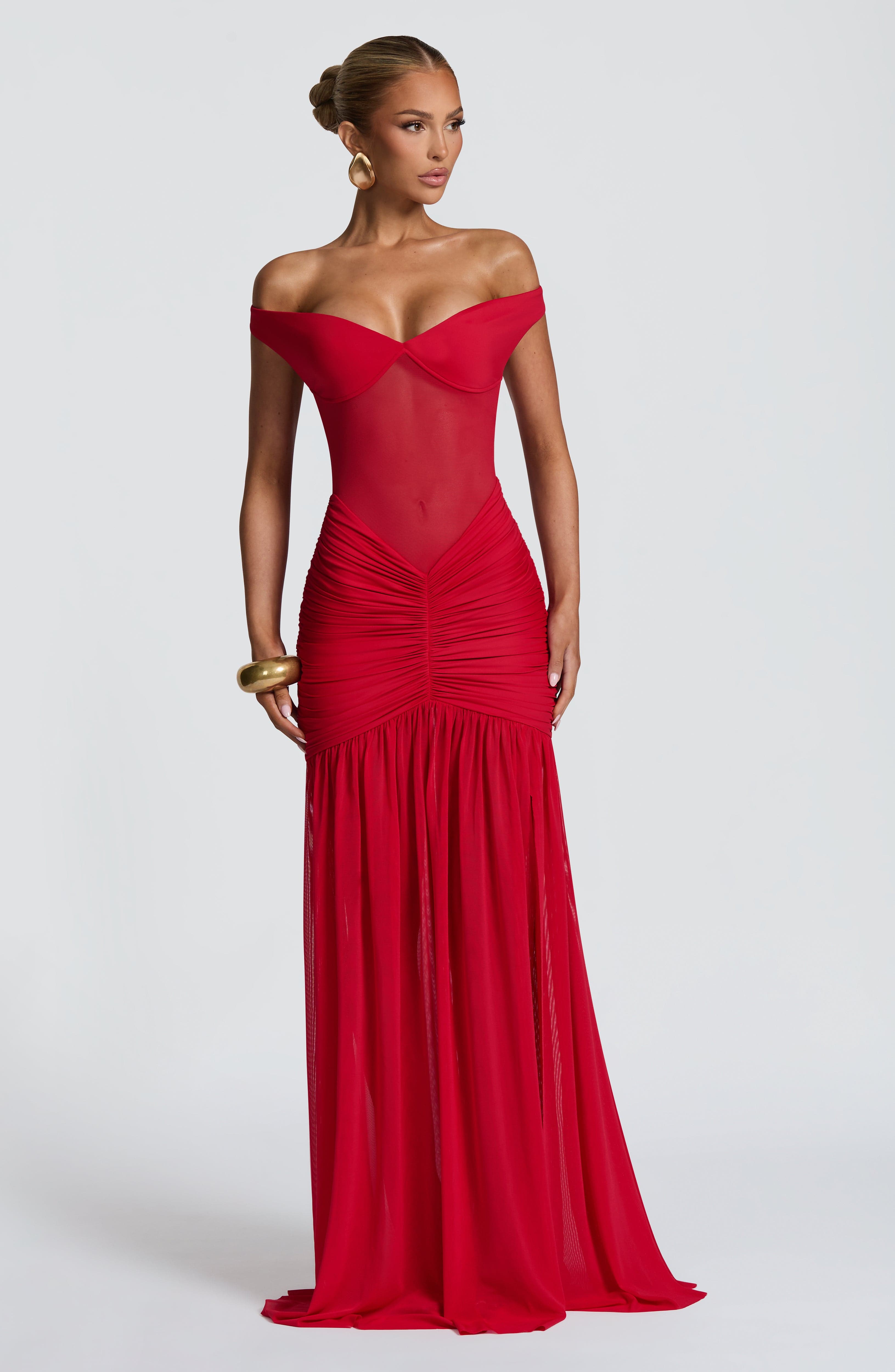 Abito Maxi Alaia - Rosso