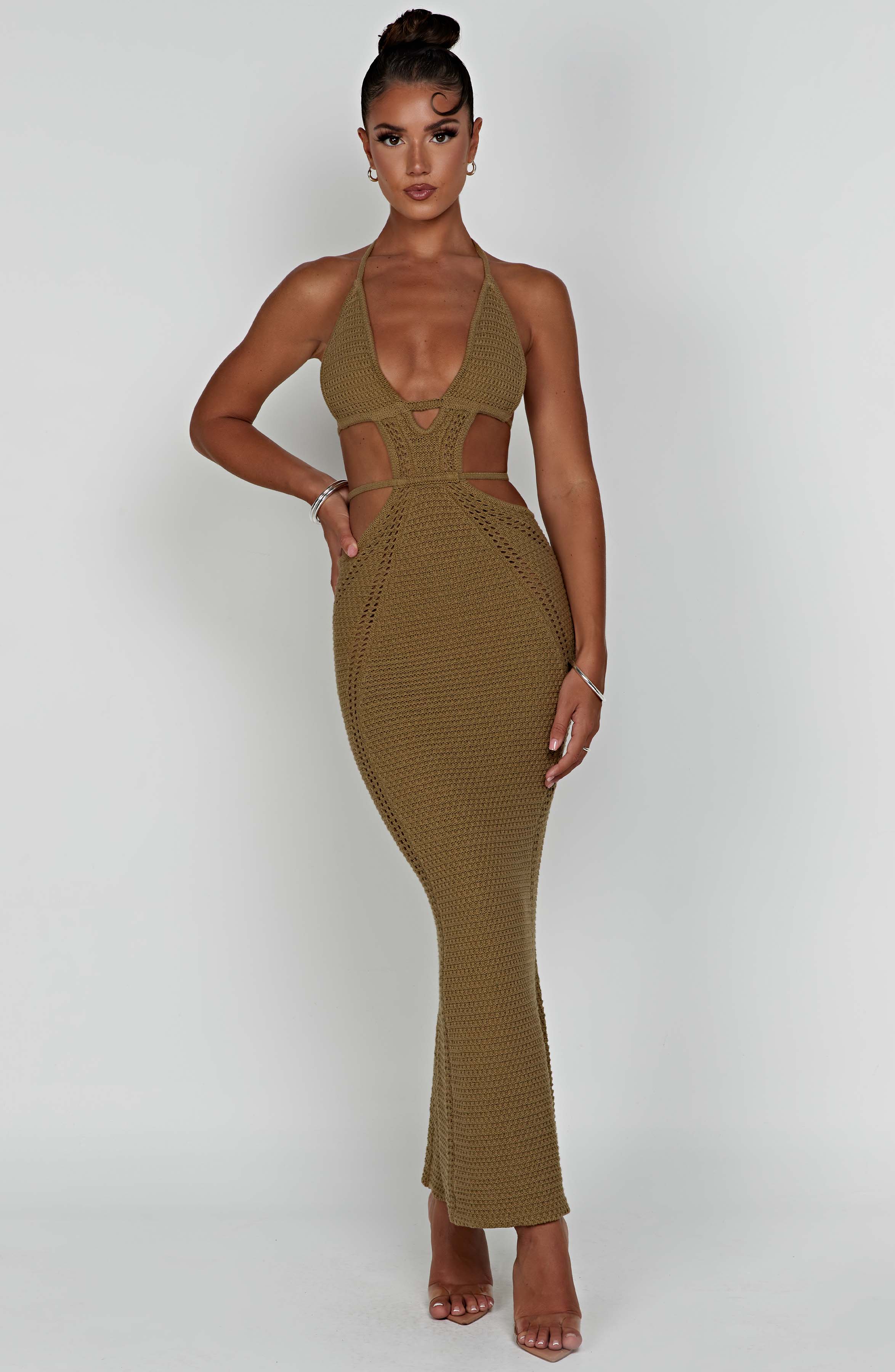 Abito Maxi Arabella - Khaki
