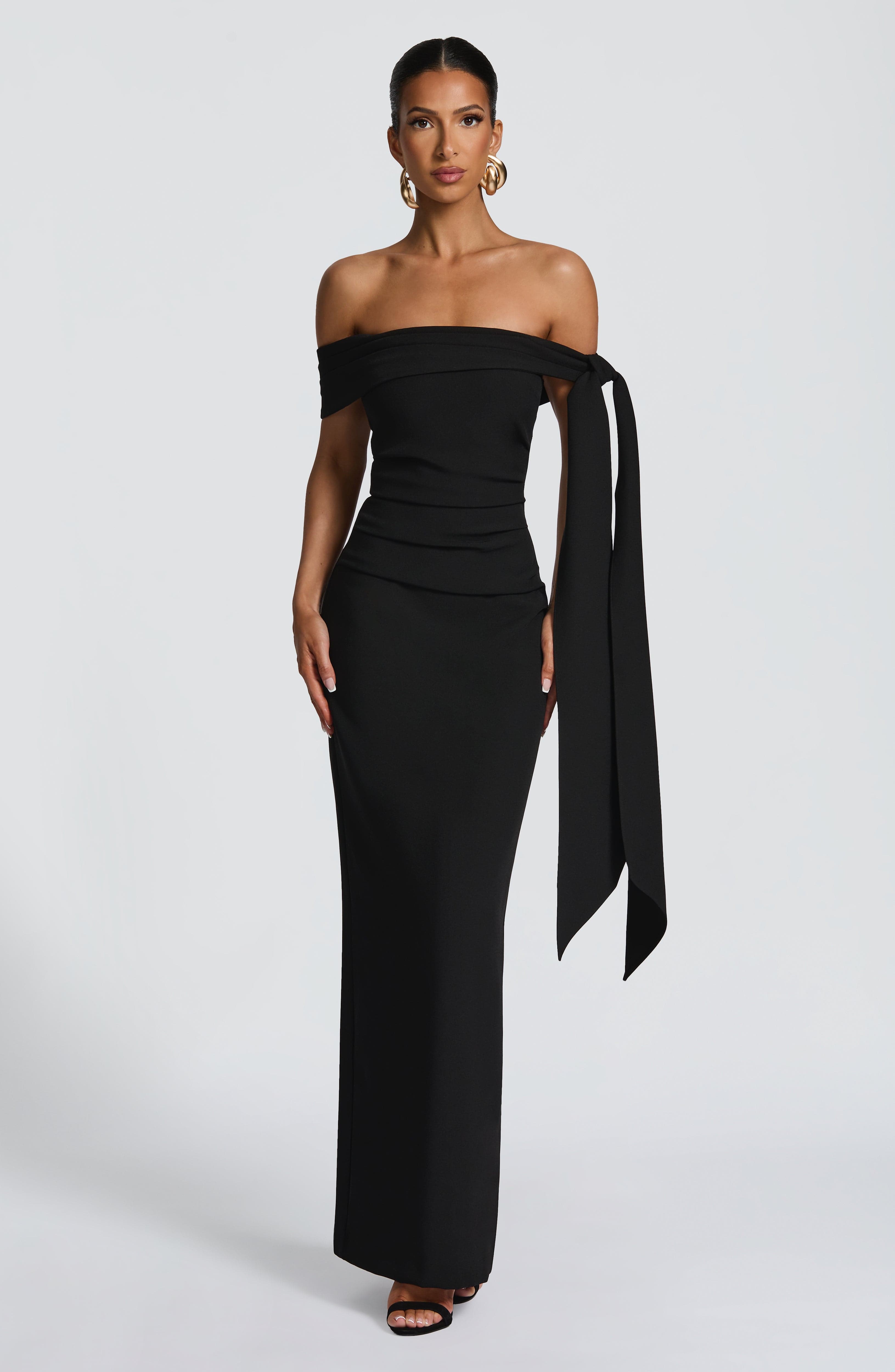 Abito Maxi Addie - Nero