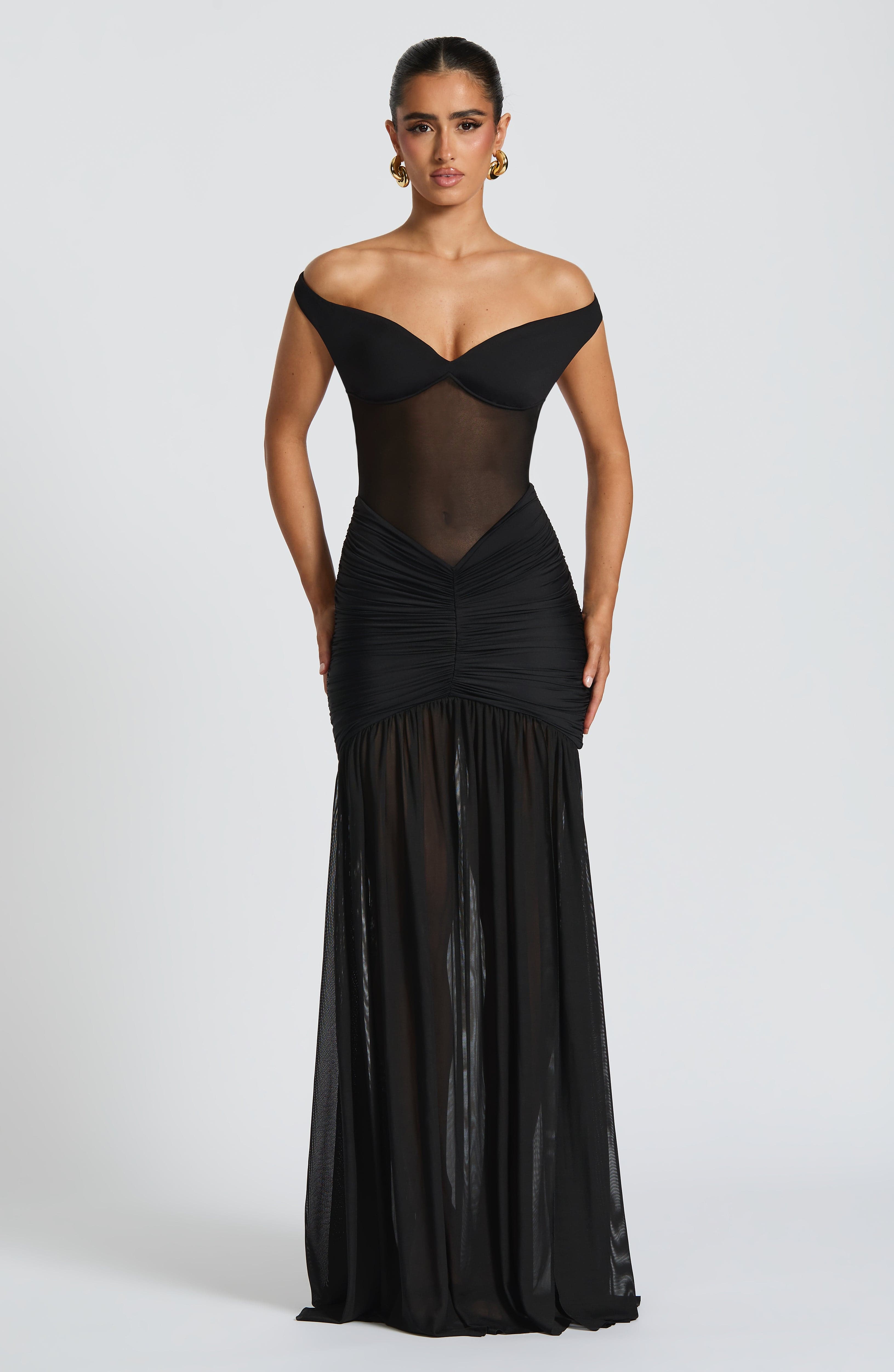 Abito Maxi Alaia - Nero
