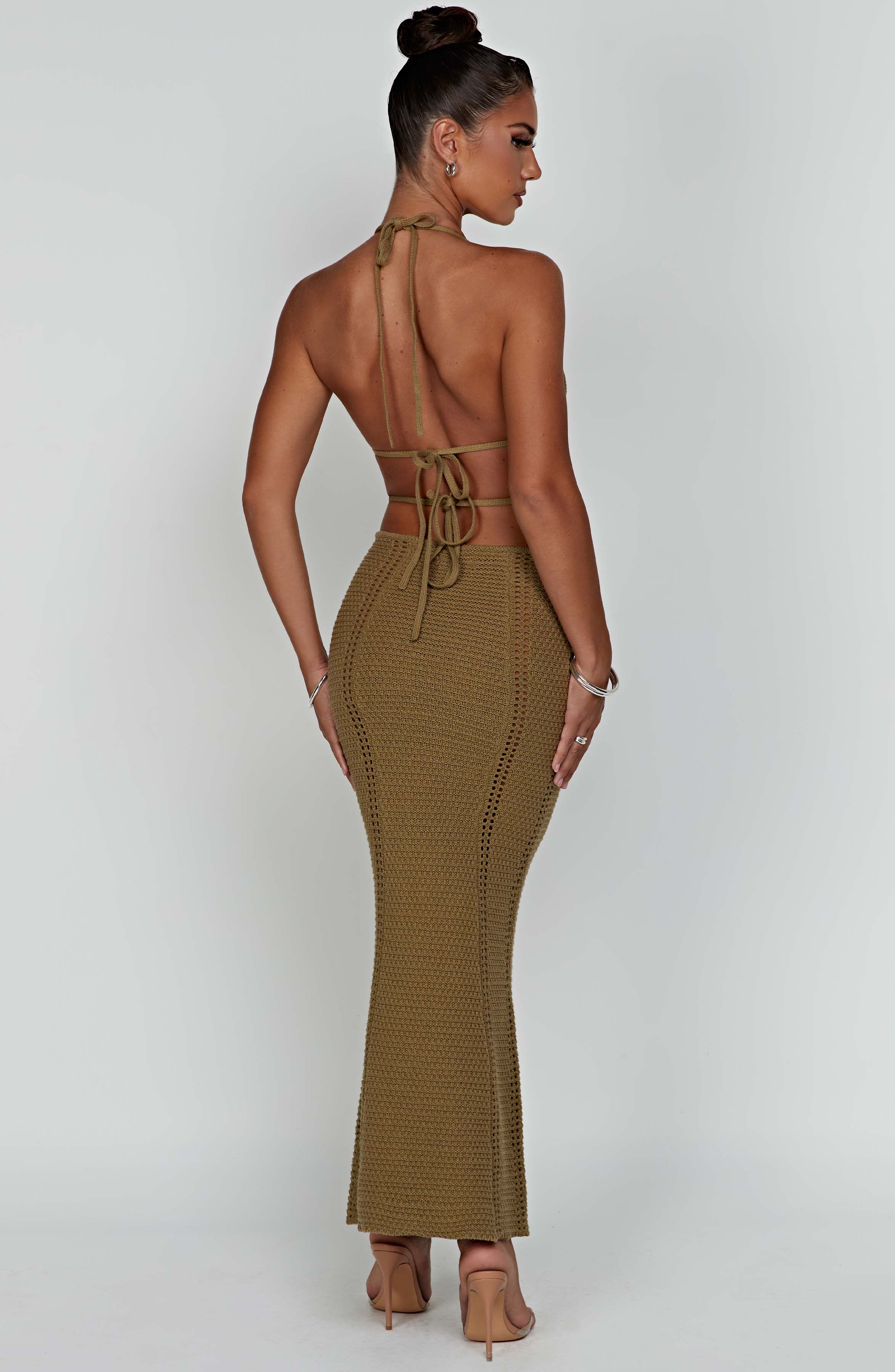 Abito Maxi Arabella - Khaki