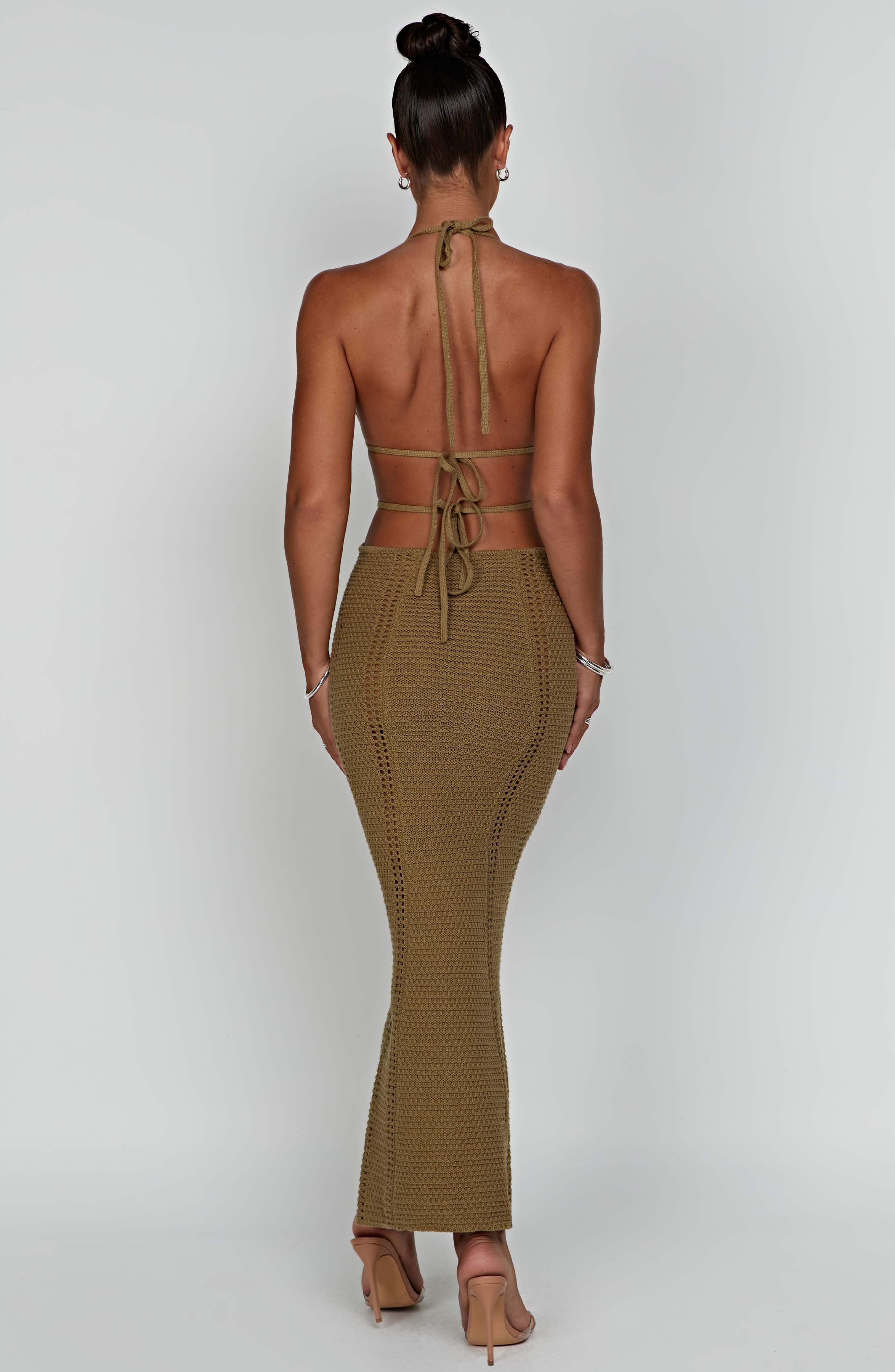 Abito Maxi Arabella - Khaki