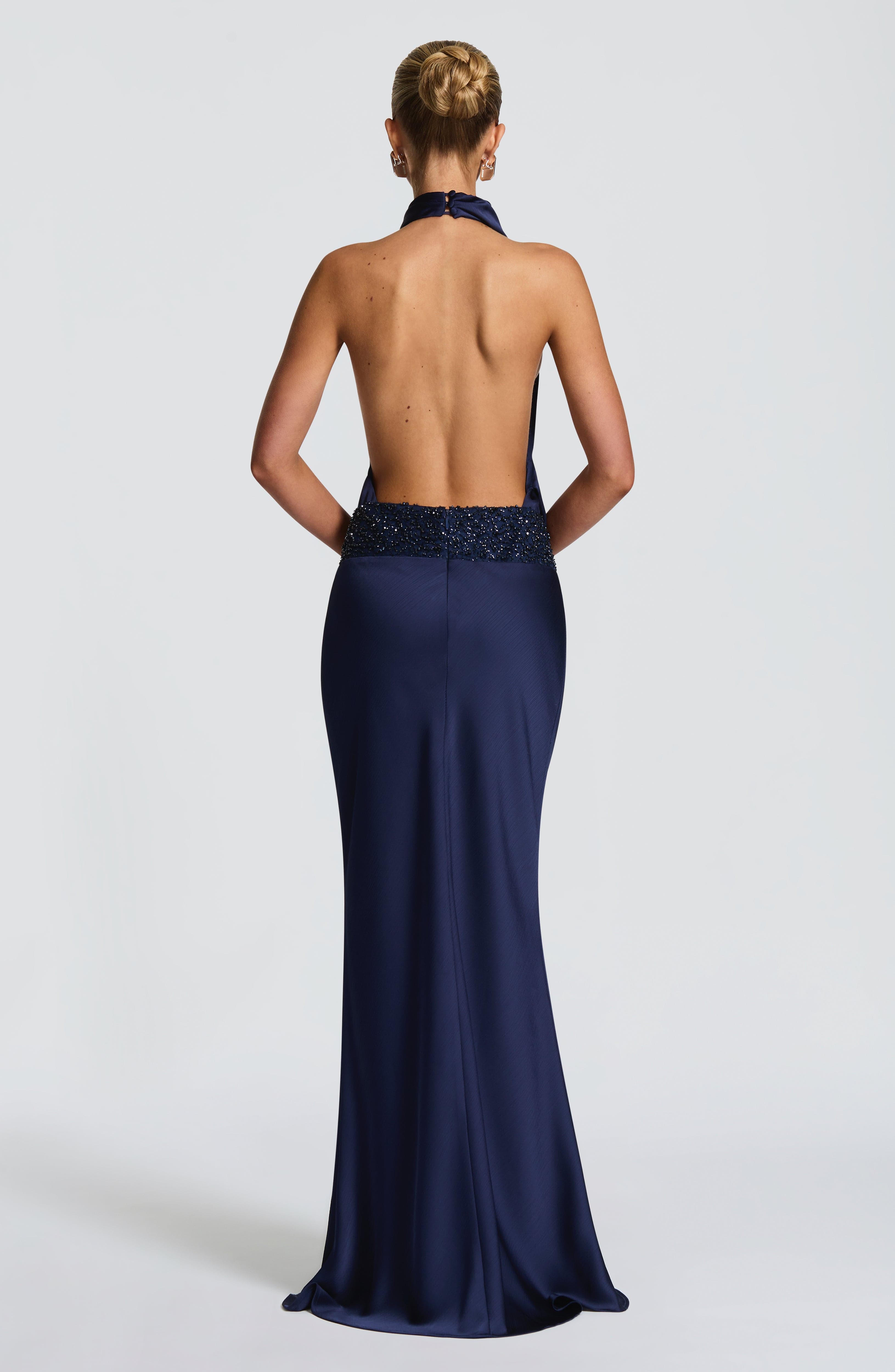 Abito Maxi Armelle - Blu Navy
